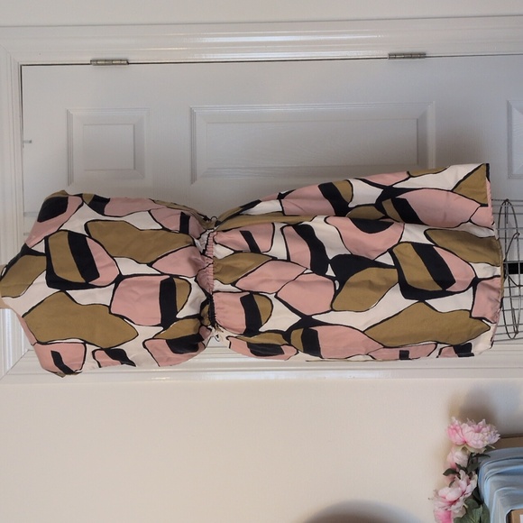 Marc Jacobs Abstract Print Cowl Dress 4 - Picture 3 of 12